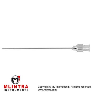 Menghini Liver Puncture Needle For Blind Lever Puncture - With Stopping Needle Stainless Steel, Needle Size Ø 1.2 x 70 mm 